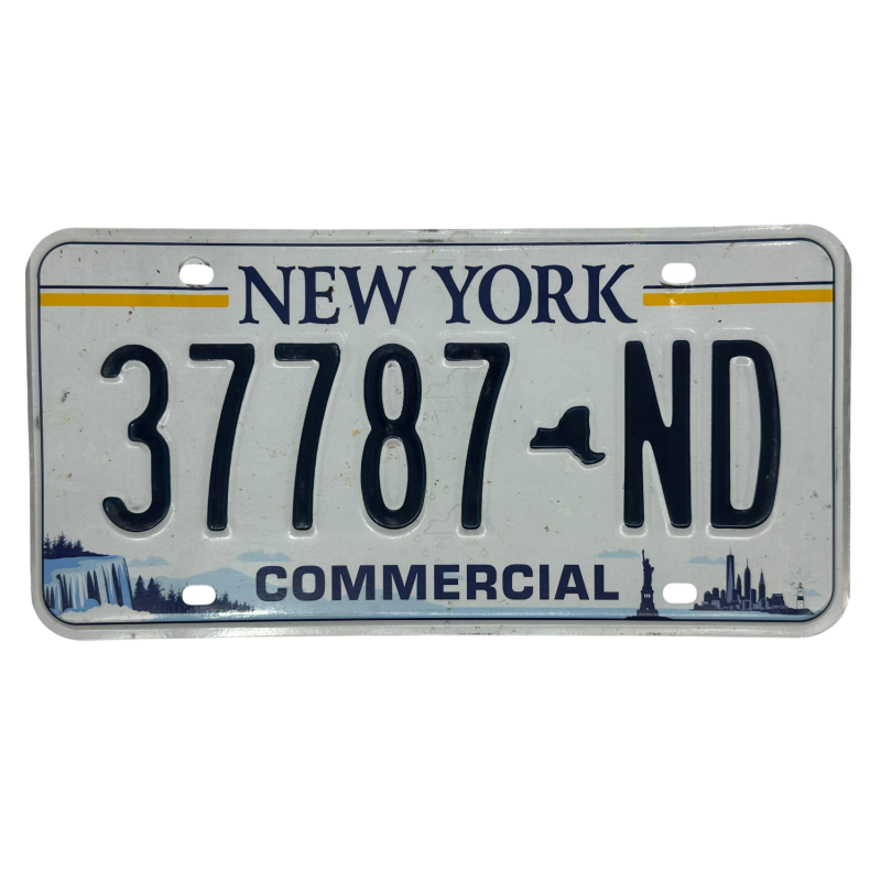 Placă de înmatriculare din New York