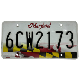 Placă de înmatriculare Maryland