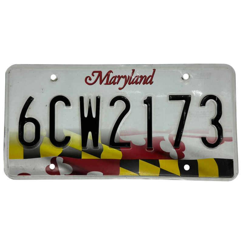 Placă de înmatriculare Maryland