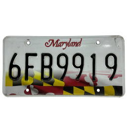 Placă de înmatriculare Maryland