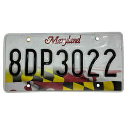Placă de înmatriculare Maryland