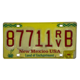 Placă de înmatriculare New Mexico