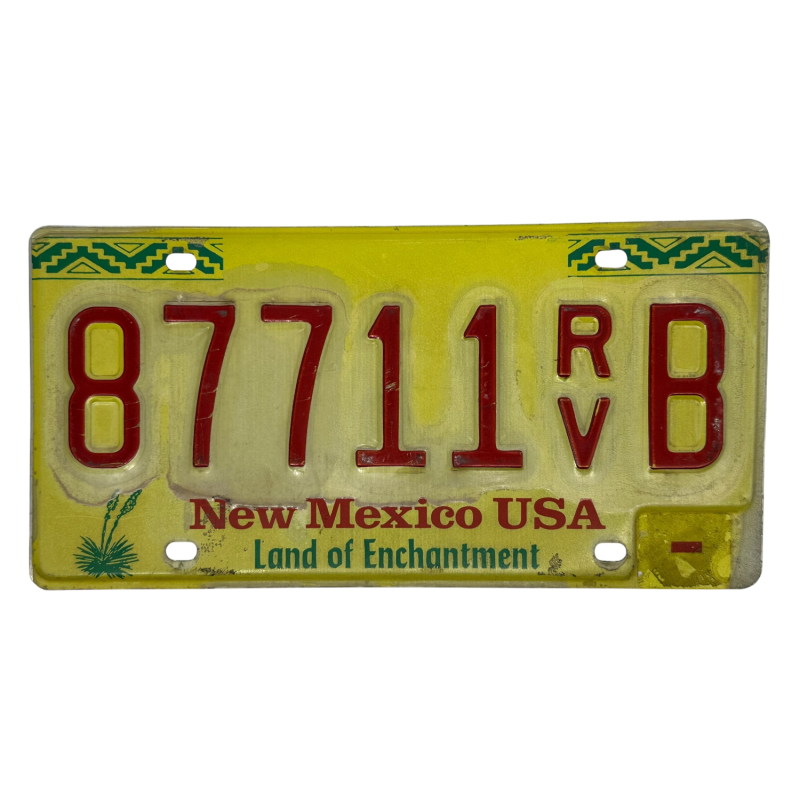 Placă de înmatriculare New Mexico