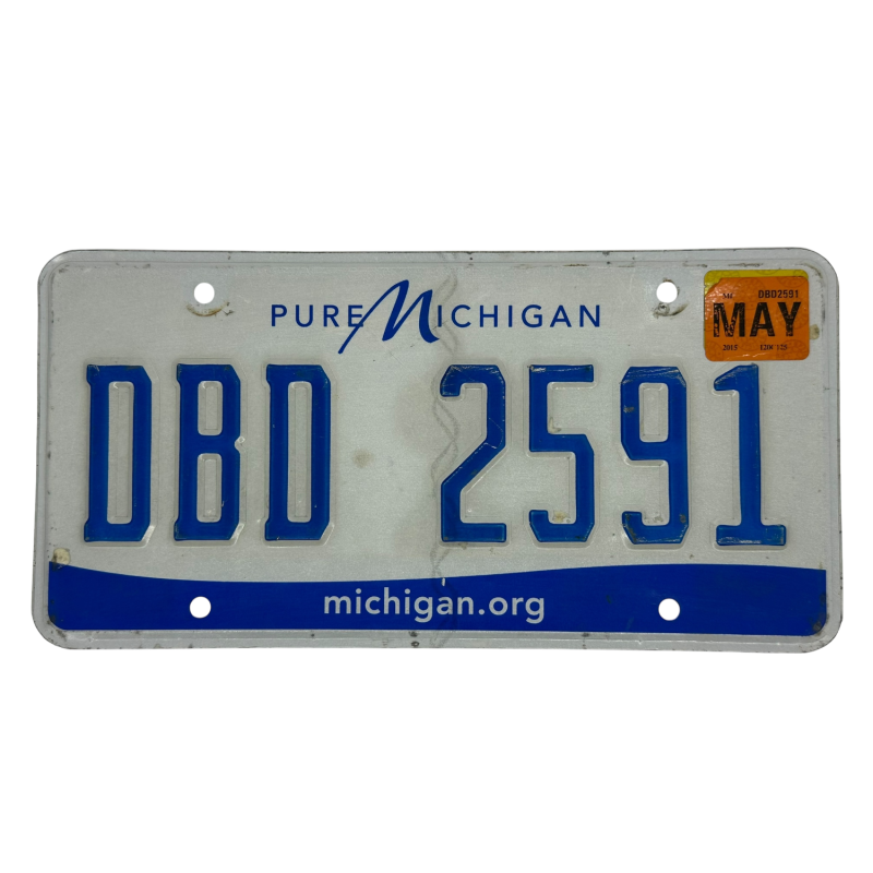 Placă de înmatriculare Michigan