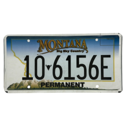 Placă de înmatriculare Montana