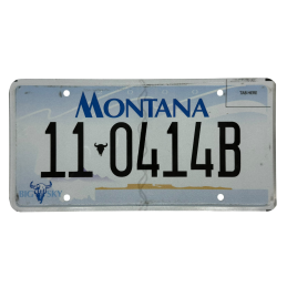 Placă de înmatriculare Montana