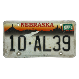 Placă de înmatriculare Nebraska
