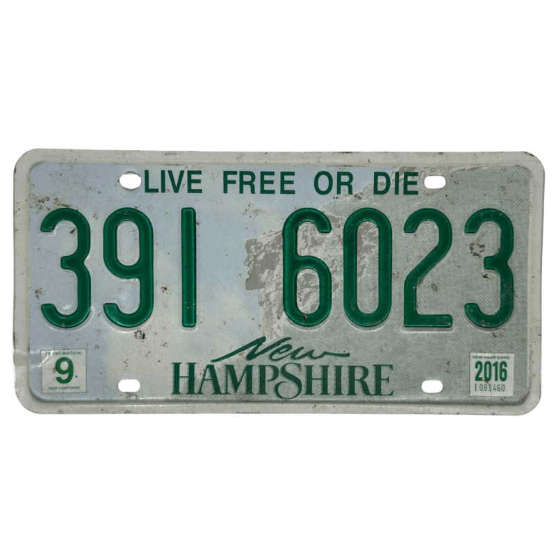Placă de înmatriculare New Hampshire
