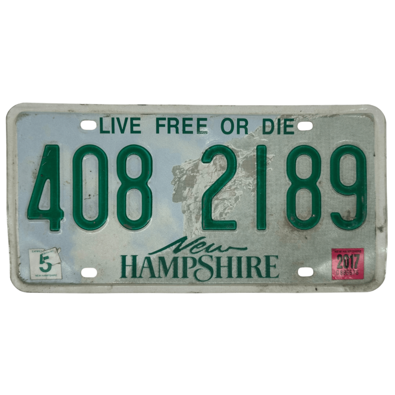 Placă de înmatriculare New Hampshire