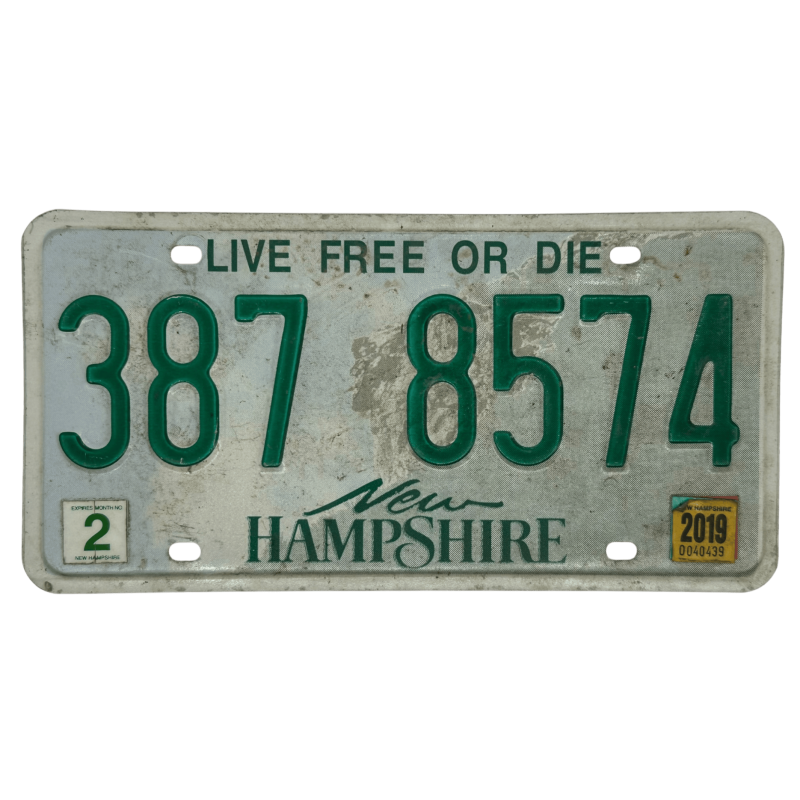 Placă de înmatriculare New Hampshire