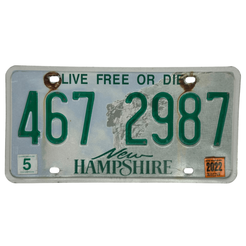 Placă de înmatriculare New Hampshire