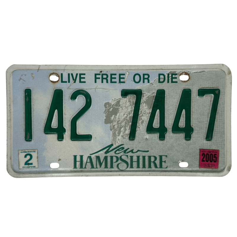 Placă de înmatriculare New Hampshire