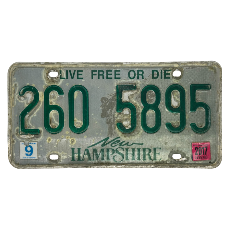 Placă de înmatriculare New Hampshire