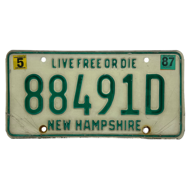 Placă de înmatriculare New Hampshire
