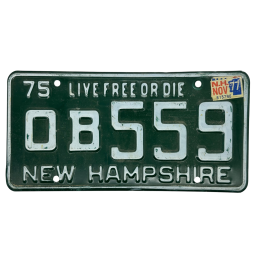 Placă de înmatriculare New Hampshire