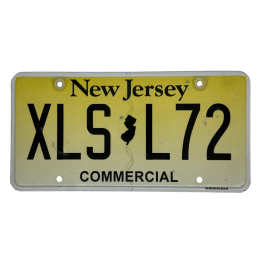 Placă de înmatriculare New Jersey