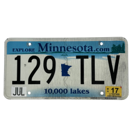 Placă de înmatriculare Minnesota