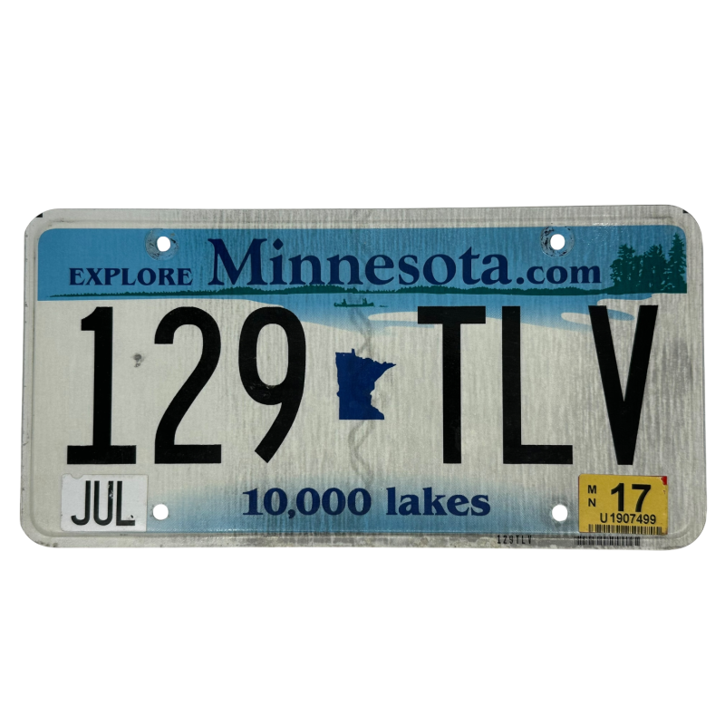 Placă de înmatriculare Minnesota