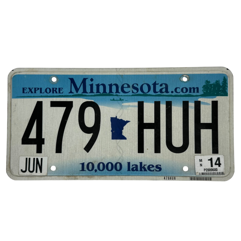 Placă de înmatriculare Minnesota