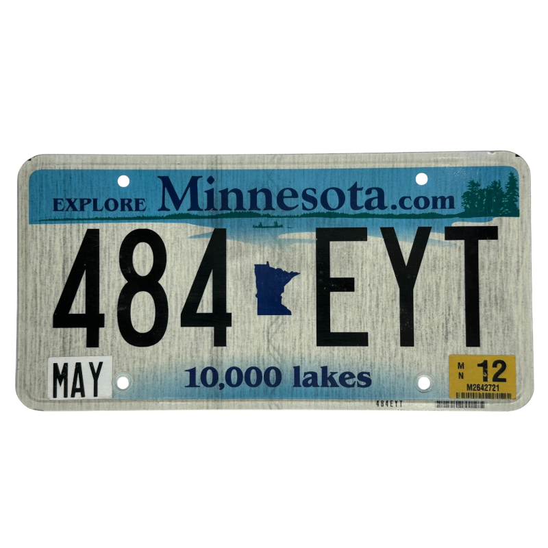 Placă de înmatriculare Minnesota