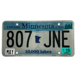 Placă de înmatriculare Minnesota