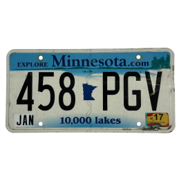 Placă de înmatriculare Minnesota