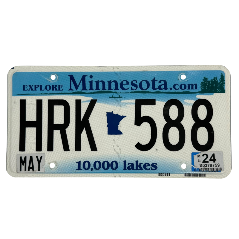 Placă de înmatriculare Minnesota