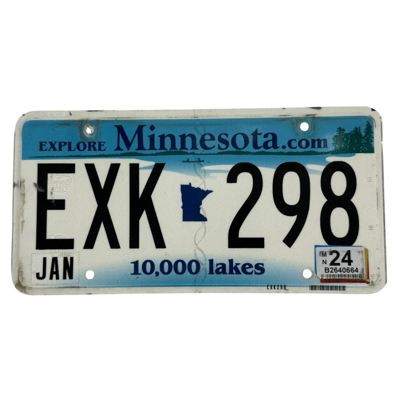 Placă de înmatriculare Minnesota