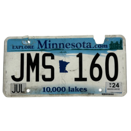 Placă de înmatriculare Minnesota