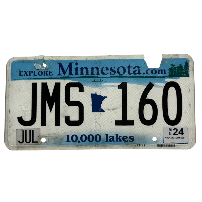 Placă de înmatriculare Minnesota