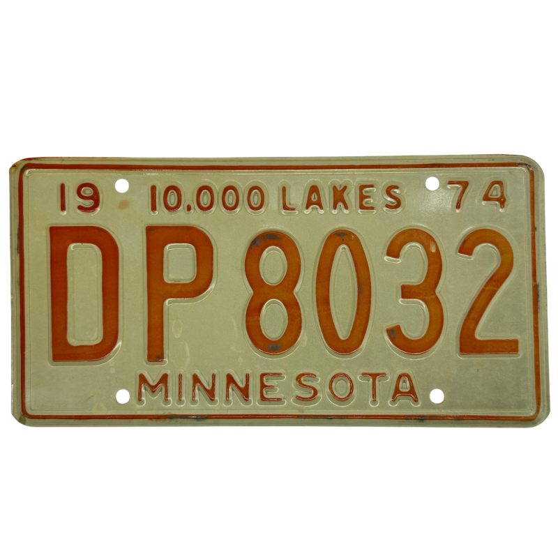 Placă de înmatriculare Minnesota