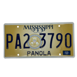 Placă de înmatriculare Mississippi