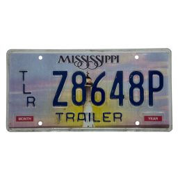 Placă de înmatriculare Mississippi