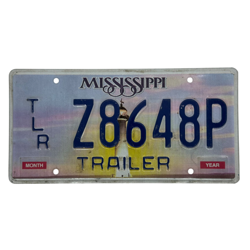 Placă de înmatriculare Mississippi