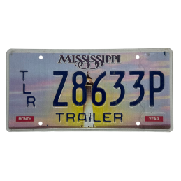 Placă de înmatriculare Mississippi