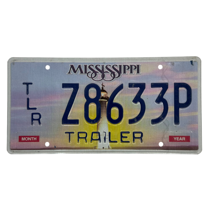 Placă de înmatriculare Mississippi