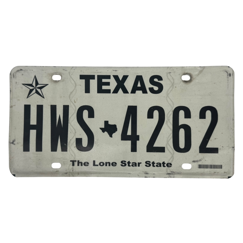 Placă de înmatriculare Texas