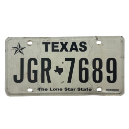 Placă de înmatriculare Texas
