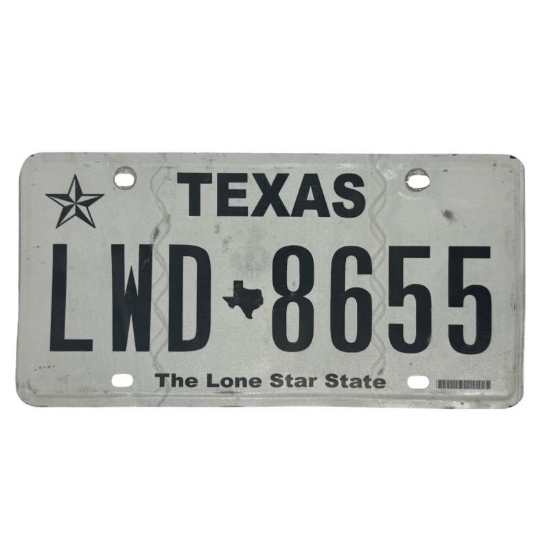Placă de înmatriculare Texas Placă de înmatriculare Texas