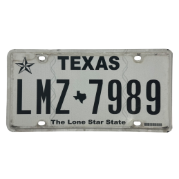 Placă de înmatriculare Texas