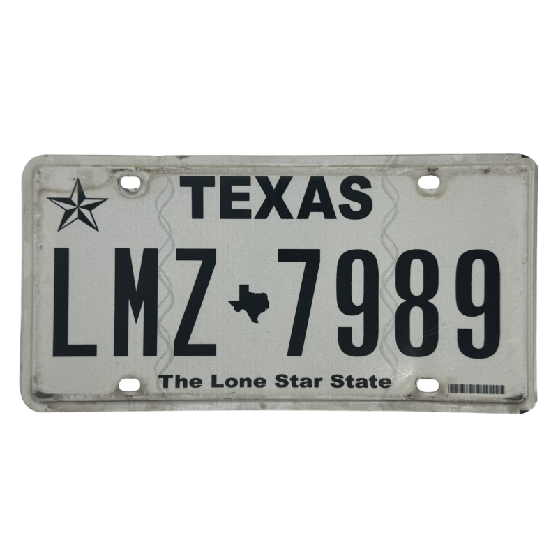 Placă de înmatriculare Texas