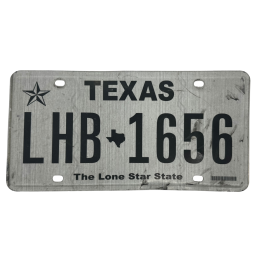 Placă de înmatriculare Texas