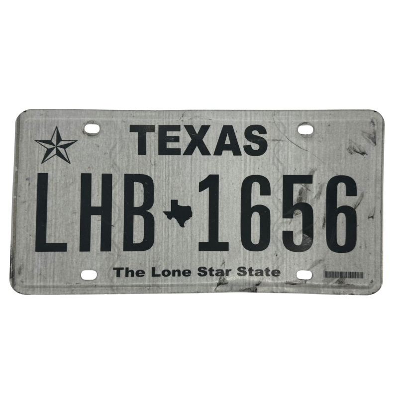 Placă de înmatriculare Texas