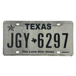 Placă de înmatriculare Texas