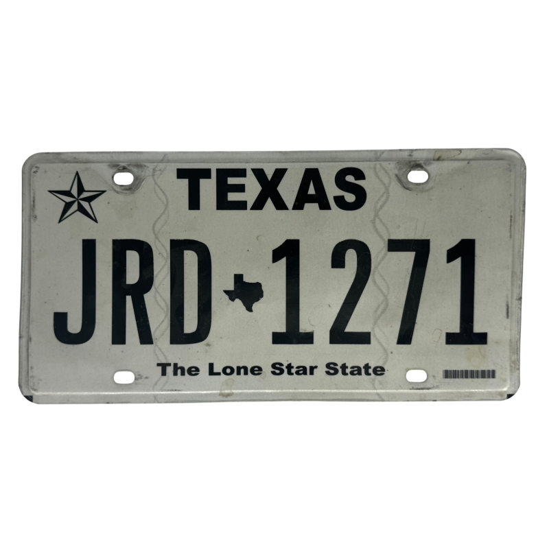 Placă de înmatriculare Texas