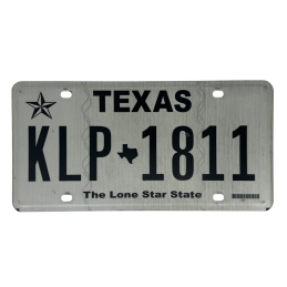 Placă de înmatriculare Texas