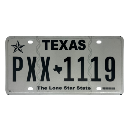 Placă de înmatriculare Texas