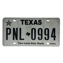 Placă de înmatriculare Texas