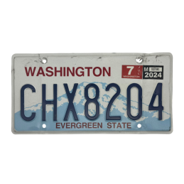 Placă de înmatriculare Washington