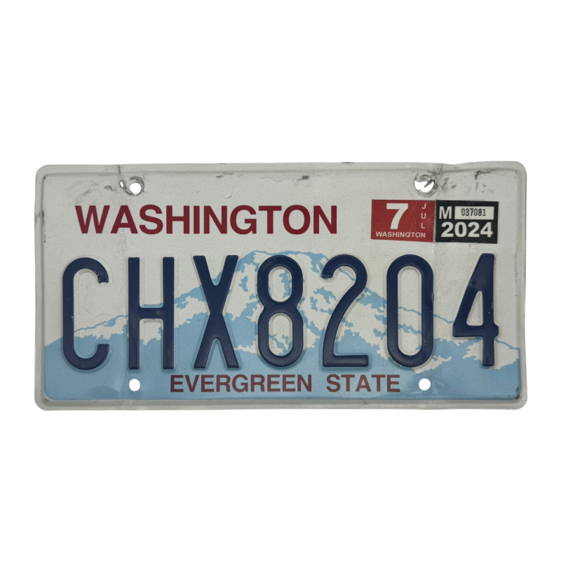 Placă de înmatriculare Washington